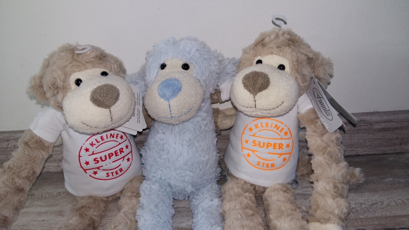 Geboorte knuffels en doekjes Knuffels en doekjes