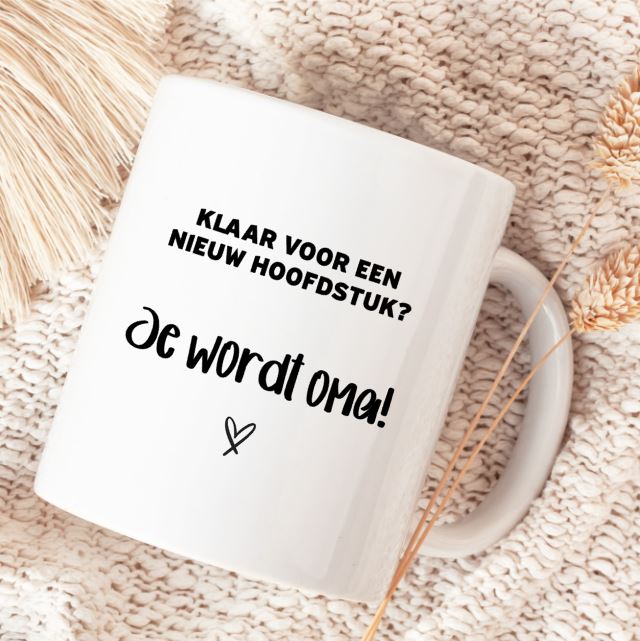 Moederdag mok met naam cadeau