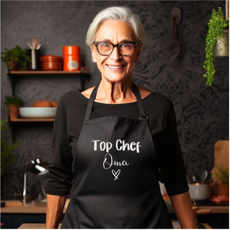 Moederdag schort met tekst cadeau