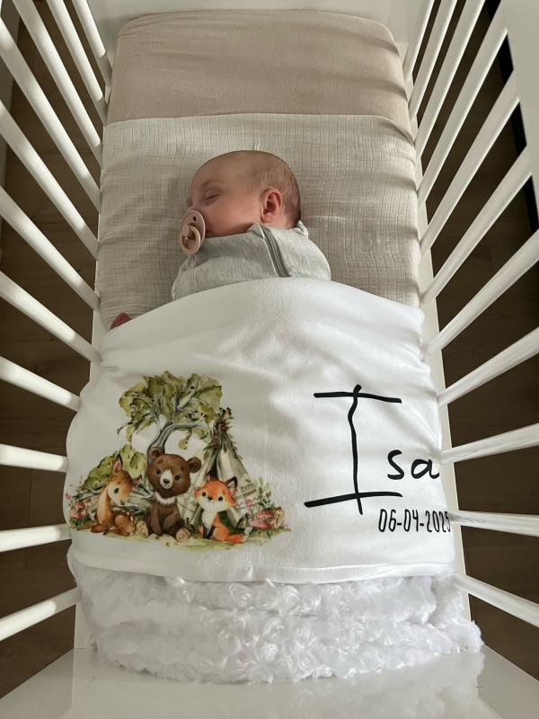 Babydeken met naam – het liefste persoonlijke kraamcadeau
