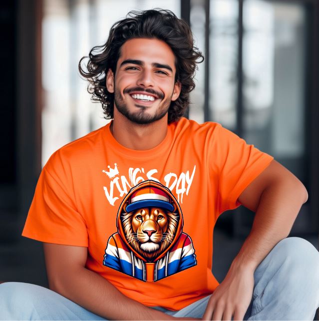 Oranje Koningsdag shirts voor volwassenen – Uniek & gepersonaliseerd Oranje Koningsdag shirts voor volwassenen – Uniek & gepersonaliseerd