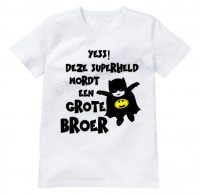 Yess deze superheld wordt een grote broer