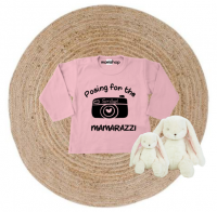 Shirt | Posing for the mamarazzi