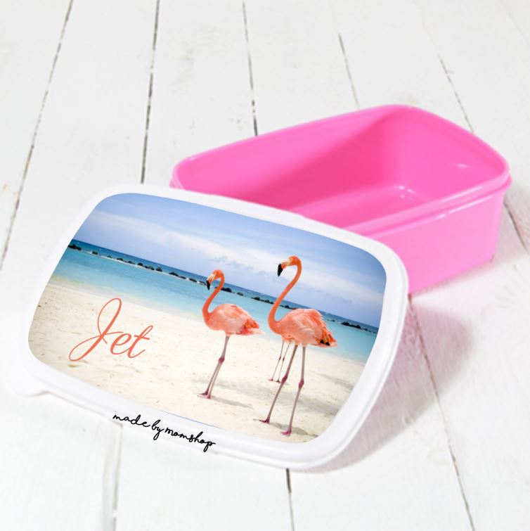 Broodtrommel Flamingo Beach - Momshop