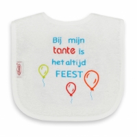 Funnies slabber - Bij mijn tante is het altijd feest