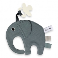 Funnies speendoek olifant ollie Grey/Blue