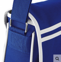 Retro Messenger Bag | Blauw