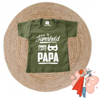 Shirt | Een superheld zonder cape noem je papa