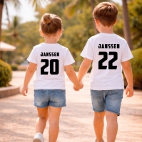 Shirt kind | Naam &  rugnummer