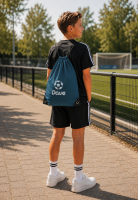 Blauwe gymtas met naam | Airforce Blue