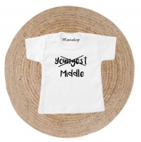 Shirt grote zus | youngest - Middle
