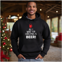 Hoodie | All i want for christmas is beer