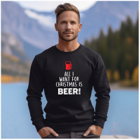 Sweater| All i want for christmas is beer