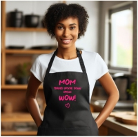 Kookschort Mom turned upside down spells wow!