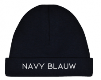 Newborn muts | Navy Blauw