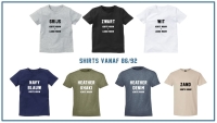 Los twinning shirt KIND | Naam est. datum omlijning
