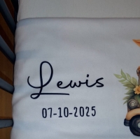 Baby deken | Giraffe auto