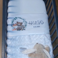 Baby deken | Vos Beer Wasbeer