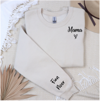 Sweater | Mama borstopdruk + namen kids