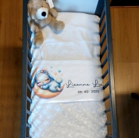 Baby deken | Rabbit Moon