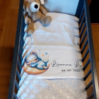 Baby deken | Rabbit Moon