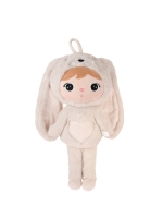 Knuffel met naam | Metoo bunny | light beige | 50 cm