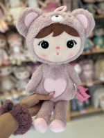 Knuffel met naam | Metoo bear | Powder pink | 50 cm