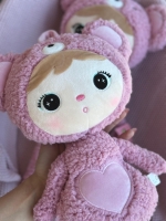 Knuffel met naam | Metoo bear | Teddy pink | 50 cm