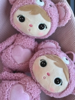 Knuffel met naam | Metoo bear | Teddy pink | 50 cm