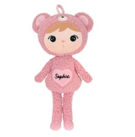 Knuffel met naam | Metoo bear | Teddy pink | 50 cm