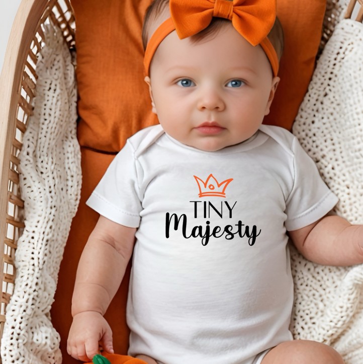 Oranje Romper | Tiny majesty