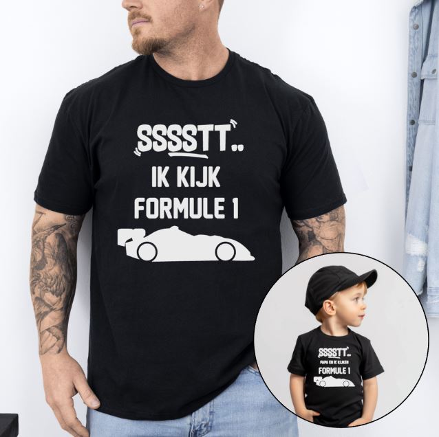 Volwassen shirt | Ik kijk formule 1