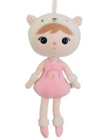 Knuffel met Naam | Metoo Pink lama |  50 cm