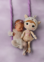 Knuffel met Naam | Metoo Beige lama |  50 cm
