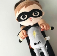 Knuffel met Naam | Metoo Superboy | 50 cm