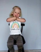 Grote zus shirt | Regenboog