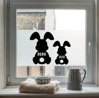 Raamsticker | Paashaas Kind