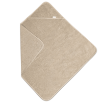 Badcape met naam | Cream