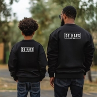 Twinning Sweaters | Naam est. omlijning