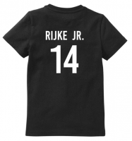 Los twinning shirt KIND | Naam rugnummer
